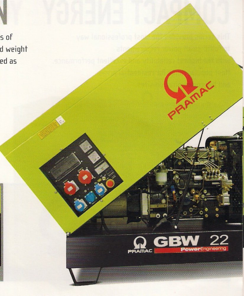 GBW 22 (GBW Series), Silent Type  Genset Pramac 