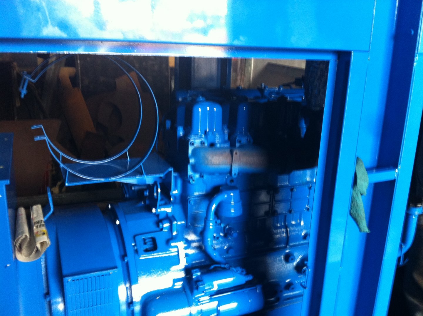 Genset Mitsubishi 6D22T + Rexford 100 Kva Thn 2002 