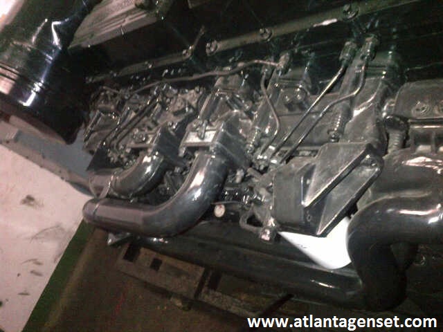 Genset Mitsubishi 6D22T + Siemens 150 Kva Tahun 2002 Open 