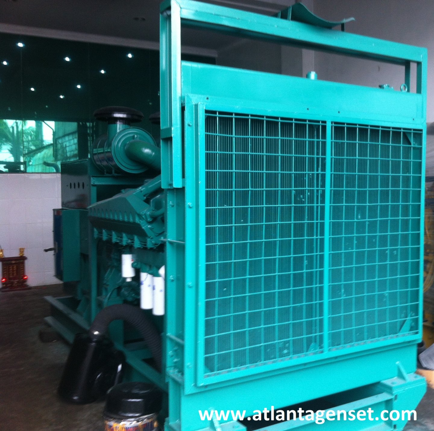Genset Mitsubishi S 12 A 2 PTA + Generator Stamford 750 Genset Mitsubishi S 12 A 2 PTA + Generator Stamford 750