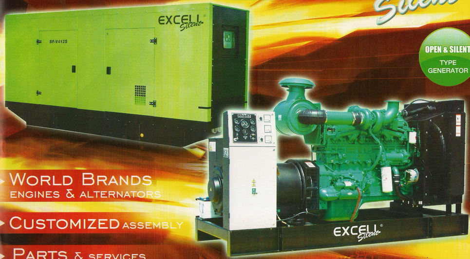 Model: EX-P48, Silent Type  Genset Excell  atlantagenset
