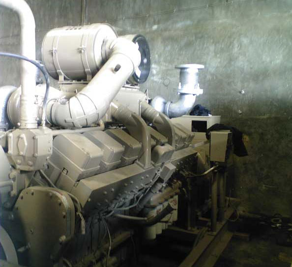 Diesel Genset Bekas Cummins KTA 38 G 2 - Stamford 1000 KVA 