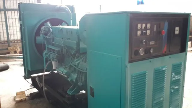 Genset Bekas Cummins Diesel Genset Bekas Cummins Type Engine 6 CTAA 8.3 G1 cummins 6 ctaa 8 3 g1 stamford 200 kva open type tahun 2000 picture 2