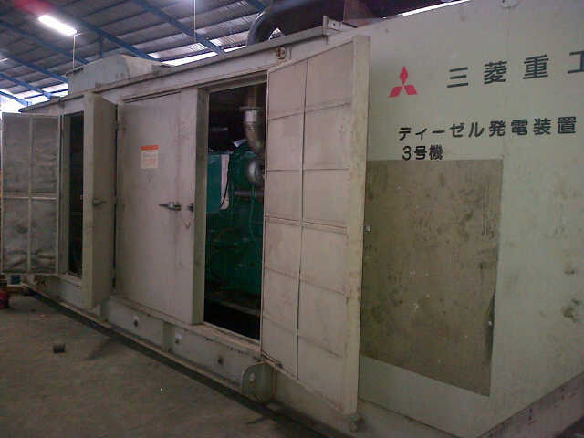 Diesel Genset Bekas Cummins Type Engine KTA 19 G4 