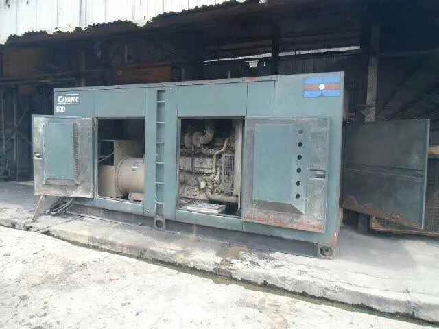 Genset Bekas Cummins Diesel Genset Bekas Cummins Type Engine KTA 19 G2 + Stamford 500 Kva genset cummins kta 19 g2 stamford 500 kva silent type tahun 2005 picture 22