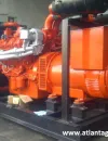 Genset Bekas Mitsubishi Genset Mitsubishi 8 DC 9T  Generator Copy Stamford 250 Kva Tahun 2002 Open Type