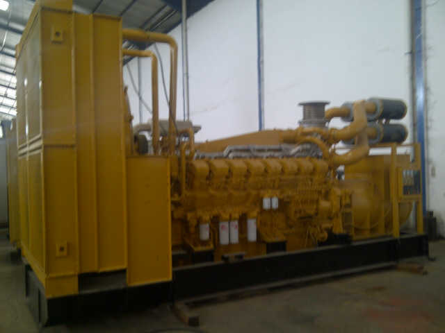 Genset Mitsubishi S16R2 PTA + Stamford 1500 Kva Thn 2005 