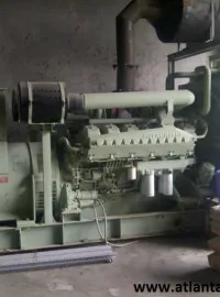 Genset Bekas Mitsubishi Genset Mitsubishi S 12 A PTAA + Generator Leroy Somer 800 Kva Th 2004 Open Type 4 genset_mitsubishi_s_12_a_ptaa_leroy_somer_800_kva_tahun_2004_picture_9d