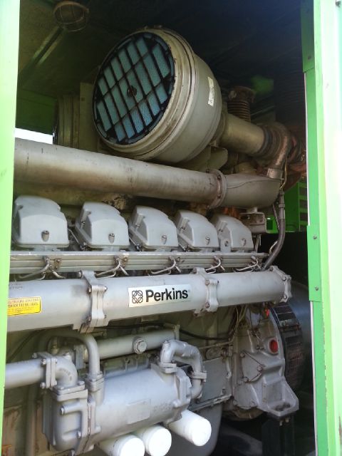 Diesel Genset Perkins 4012 – 46 TAG2A , Generator Leroy 