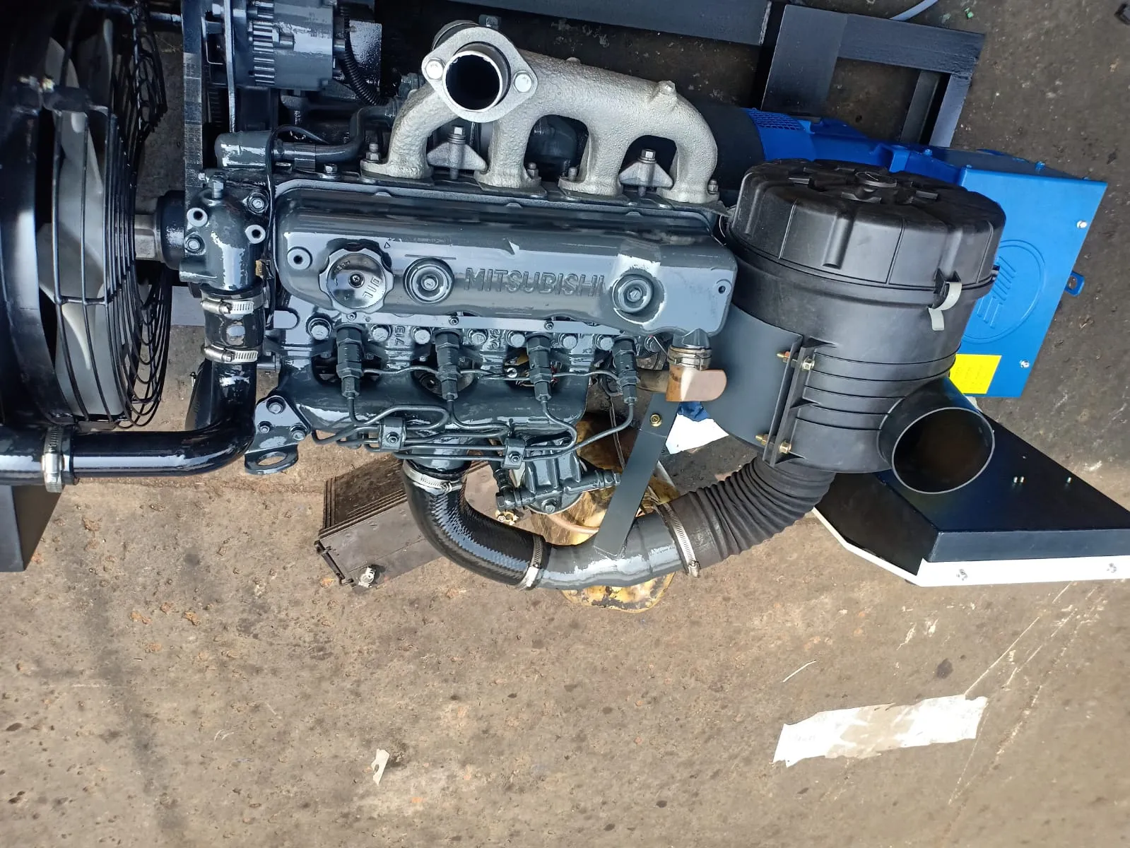 Genset Bekas Mitsubishi Genset Mitsubishi Rekondisi 30 Kva Open dengan tipe mesin 4DR7 ( 2015 ) ~blog/2022/6/13/whatsapp image 2022 06 13 at 10 08 22 am